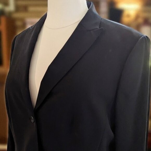 Donating SOON! Black Brooks Brothers Blazer/Jacket for Women - Plus - 20W - NEW - Picture 10 of 11